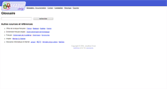 Desktop Screenshot of glossaire.traduc.org